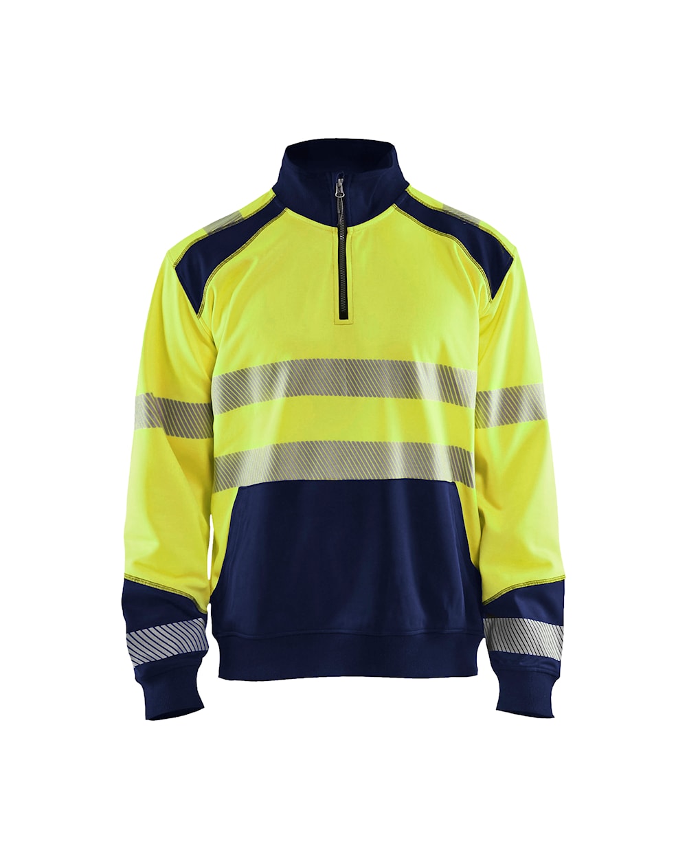 Blaklader Hi-Vis Sweatshirt with Half Zip 3556