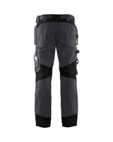 Blaklader Craftsman Trousers 1555 - Mid Grey/Black