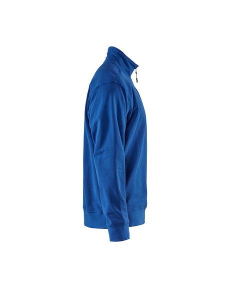 Blaklader Sweatshirt with Half Zip 3369 #colour_cornflower-blue