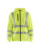 Blaklader Hi-Vis Hoodie Full-Zip 3565 #colour_hi-vis-yellow