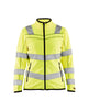 Blaklader Women's Microfleece Jacket Hi-Vis 4966 #colour_hi-vis-yellow