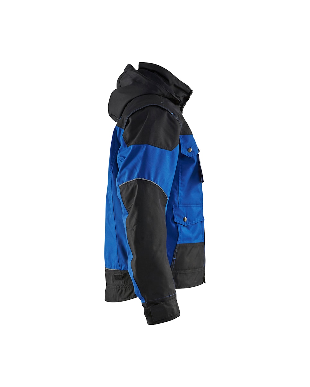 Blaklader Winter Jacket 4886 #colour_cornflower-blue-black