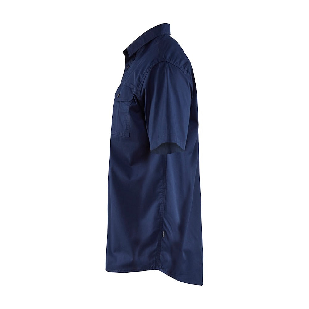 Blaklader Twill Shirt 3296 #colour_navy-blue