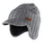 Blaklader Winter Cap with Ear Flaps 2067 #colour_black-melange