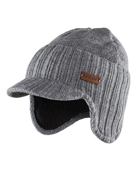 Blaklader Winter Cap with Ear Flaps 2067 #colour_black-melange