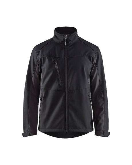 Blaklader Softshell Jacket 4950 #colour_black-dark-grey