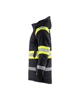 Blaklader Winter Parka Hi-Vis 4485 #colour_black-hi-vis-yellow