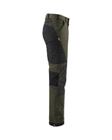 Blaklader 4-Way-Stretch Service Trousers 1422 - Dark Olive Green/Black