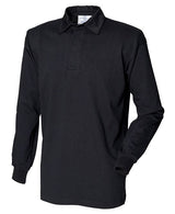 Front Row Long Sleeve Plain Rugby Shirt