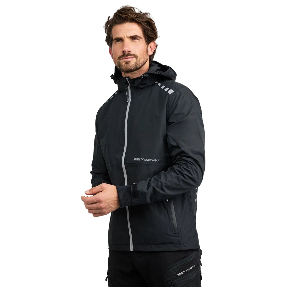 Puma Workwear Rain Jacket Carbon