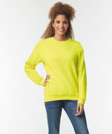 Gildan Heavy Blend Adult Crew Neck Sweatshirt - Safety Green