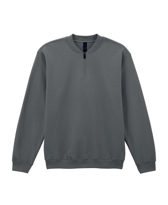 Gildan GD069 Softstyle™ Midweight Adult Fleece 1/4-Zip Sweatshirt