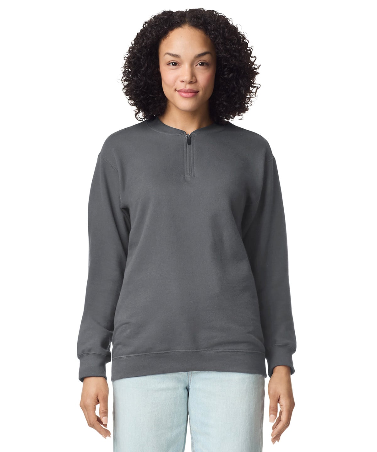 Gildan GD069 Softstyle™ Midweight Adult Fleece 1/4-Zip Sweatshirt