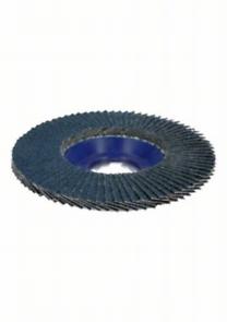 Bosch Professional X-LOCK Flap Discs - Straight Version, Plastic Plate - 125mm - G 40 - X571 - Best for Metal