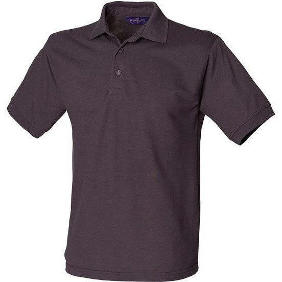 Henbury 65/35 Classic Piqué Polo Shirt - Dark Grey