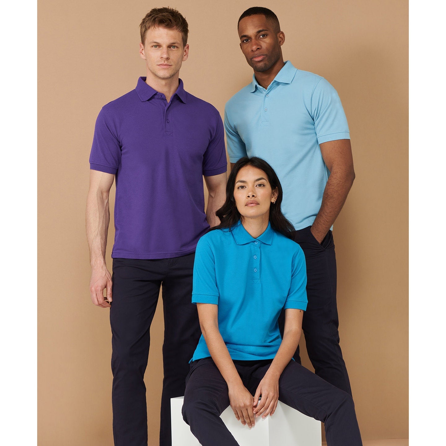 Henbury 65/35 Classic Piqué Polo Shirt - Royal*