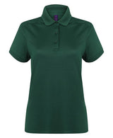 Henbury Women's Stretch Polo Shirt With Wicking Finish (Slim Fit)