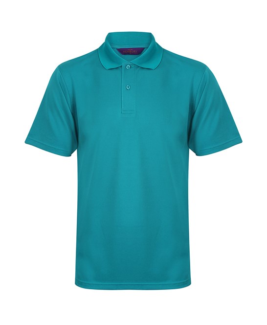 Henbury Coolplus® Polo Shirt - Bright Jade