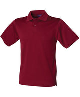 Henbury Coolplus® Polo Shirt - Burgundy