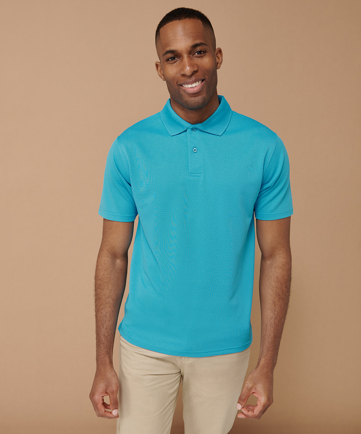 Henbury Coolplus® Polo Shirt - Bright Orange