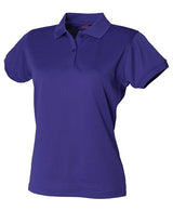 Henbury Women's Coolplus® Polo Shirt - Bright Purple