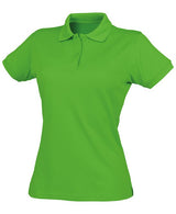 Henbury Women's Coolplus® Polo Shirt - Lime Green