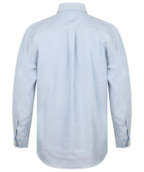 Henbury Long Sleeve Classic Oxford Shirt