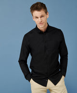 Henbury Modern Long Sleeve Oxford Shirt