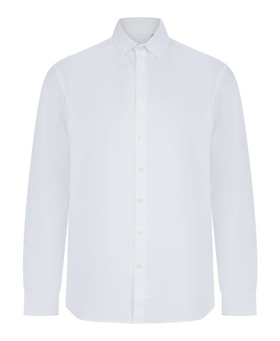Henbury HB582 Long Sleeve ‘cotton-Feel’ Coolplus® Shirt
