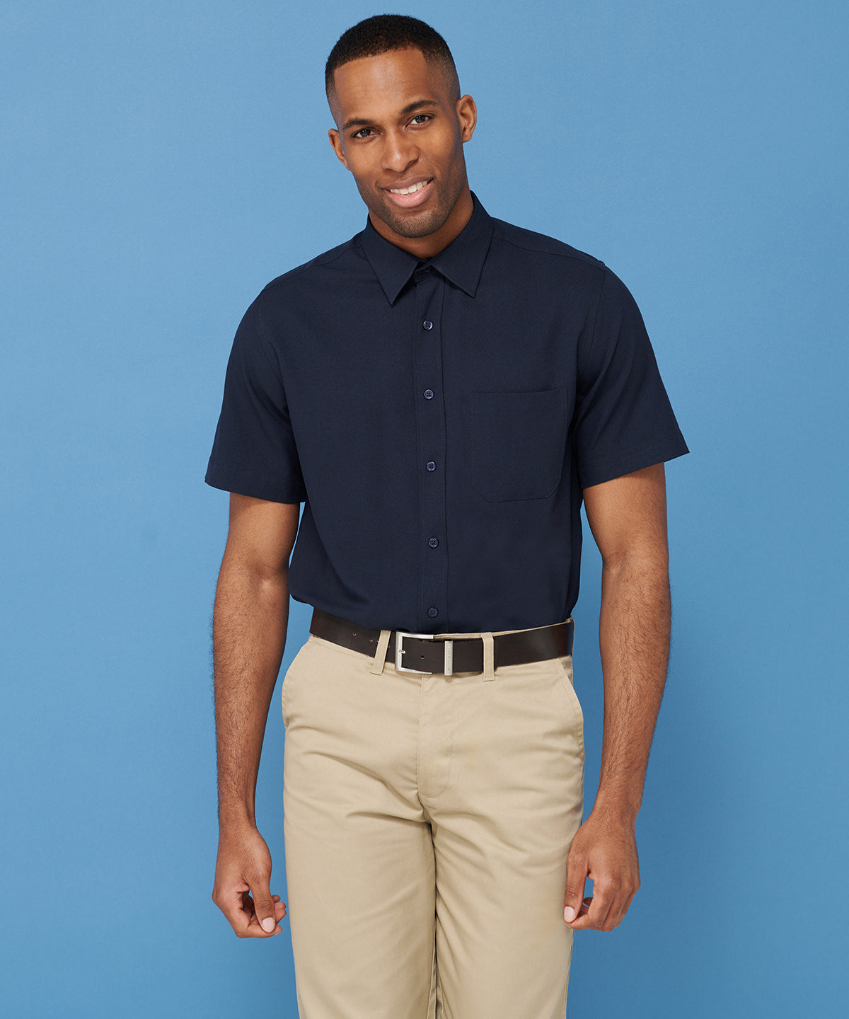 Henbury Wicking Antibacterial Short Sleeve Shirt