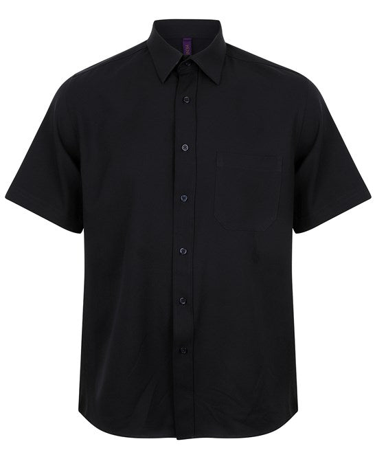 Henbury Wicking Antibacterial Short Sleeve Shirt