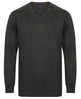 Henbury 12 Gauge V-Neck Jumper