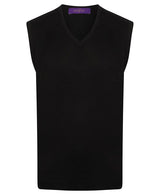 Henbury Sleeveless V-Neck Jumper