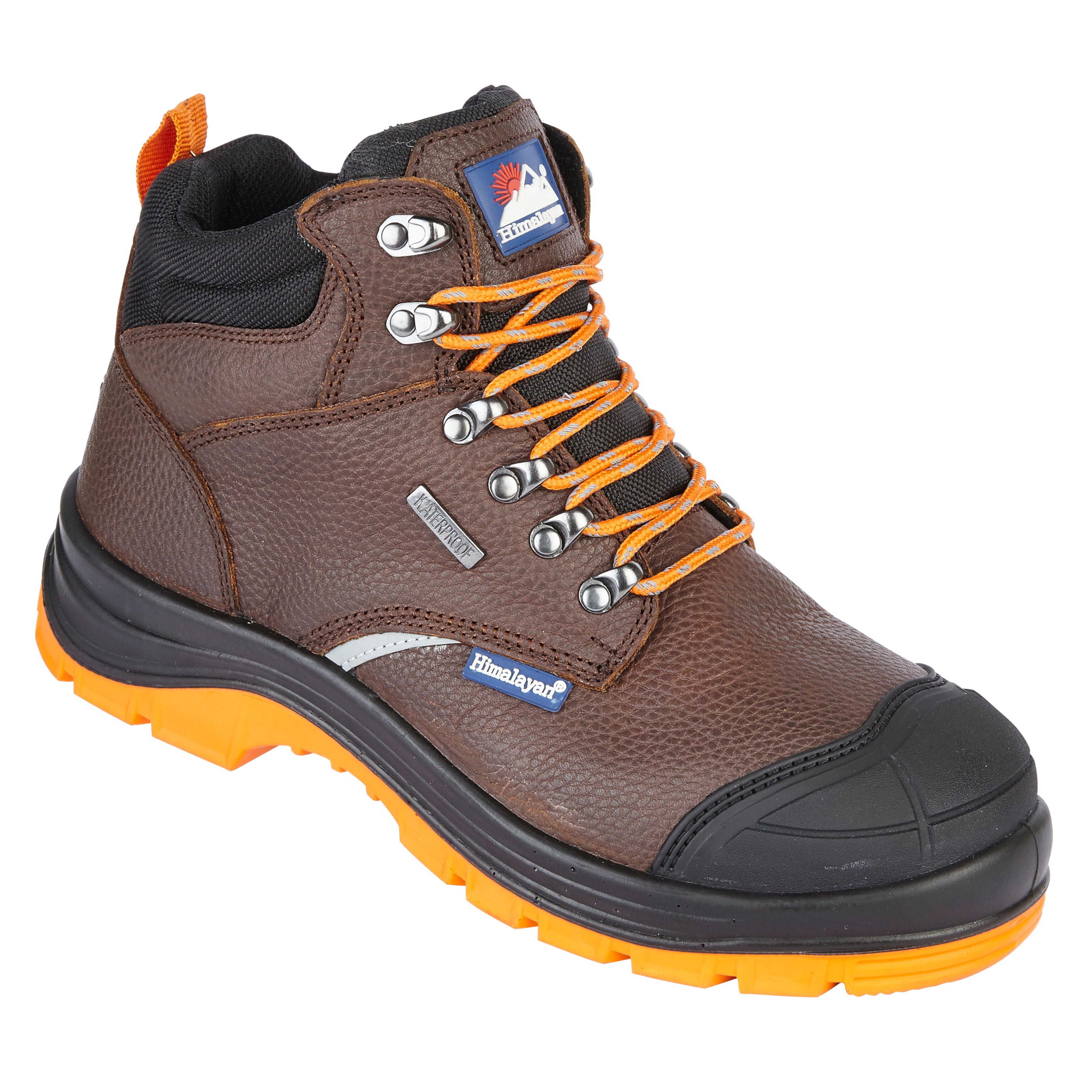 Himalayan Leather Steel Toe Cap and Midsole waterproof Reflecto Safety Boot