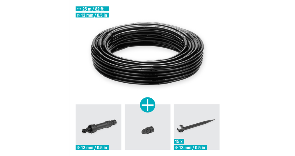 Gardena MDS Set Bushes/Hedges 25m