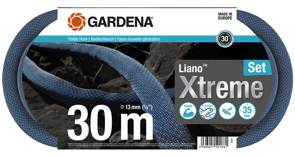 Gardena Liano? Xtreme 30m, Set
