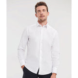 Russell Collection Long Sleeve Easycare Fitted Shirt