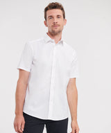 Russell Collection Short Sleeve Easycare Fitted Shirt