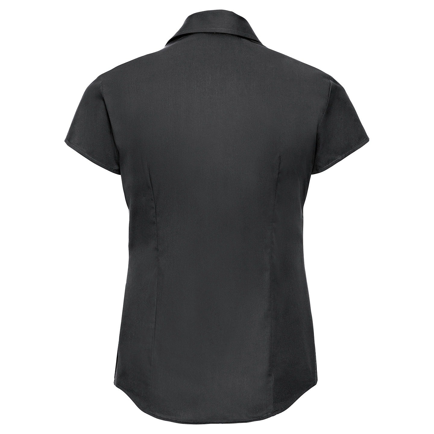 Russell Collection Women's Cap Sleeve Tencel® Fitted Shirt