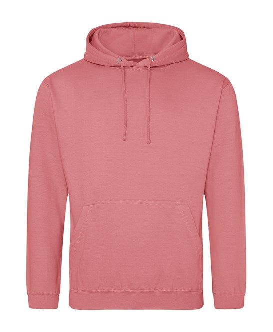 Awdis Just Hoods College Hoodie - Dusty Rose