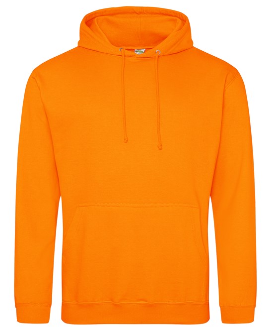 Awdis Just Hoods College Hoodie - Orange Crush