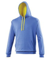 Awdis Just Hoods Varsity Hoodie - Royal/Sun Yellow*