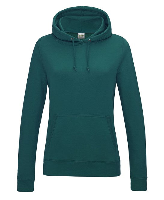 Awdis Just Hoods Women's College Hoodie - Jade