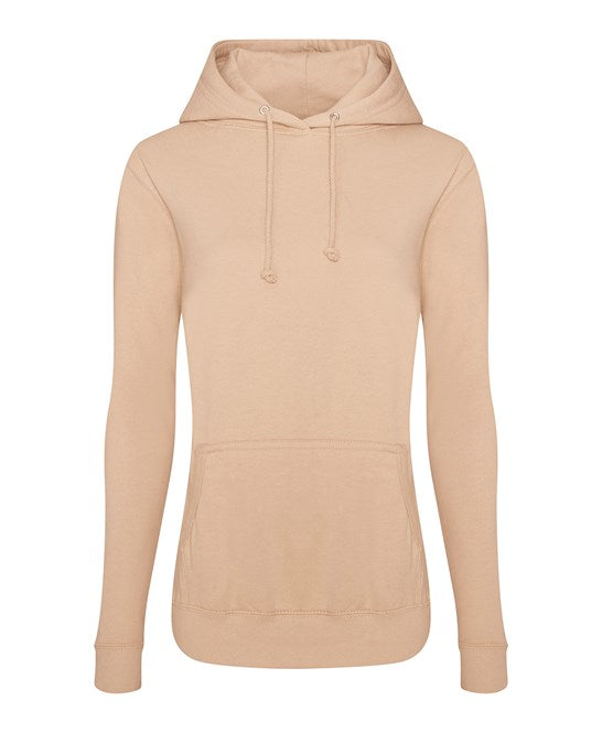 Awdis Just Hoods Women's College Hoodie - Nude