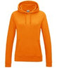 Awdis Just Hoods Women's College Hoodie - Orange Crush