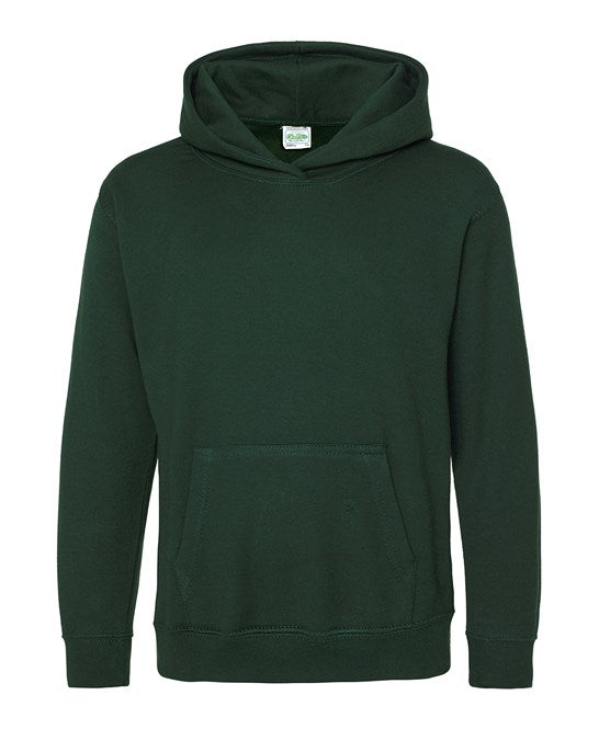 Awdis Just Hoods Kids Hoodie - Forest Green