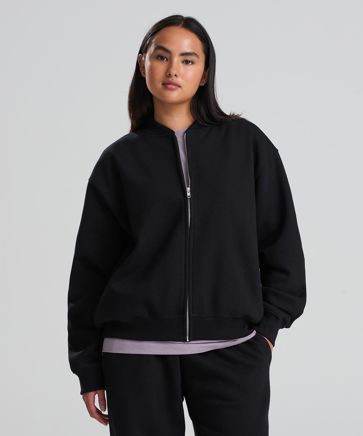 AWDis Just Hoods JH124 Signature Heavyweight Bomber Sweat