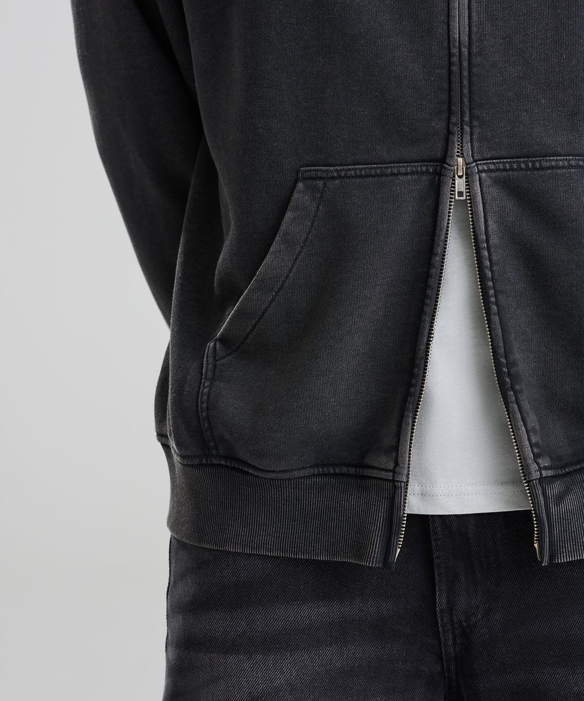 AWDis Just Hoods JH185 Vintage Washed Zoodie