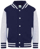 Awdis Just Hoods Kids Varsity Jacket