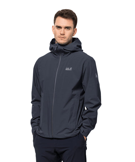 Jack Wolfskin Packable Waterproof Jacket (Ol)